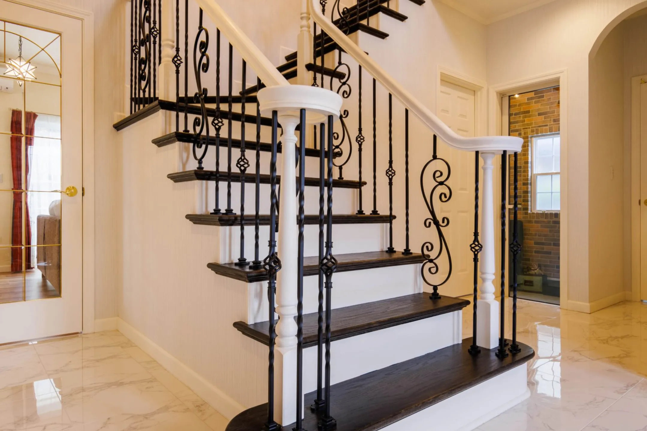 ロマンチックなエントランス