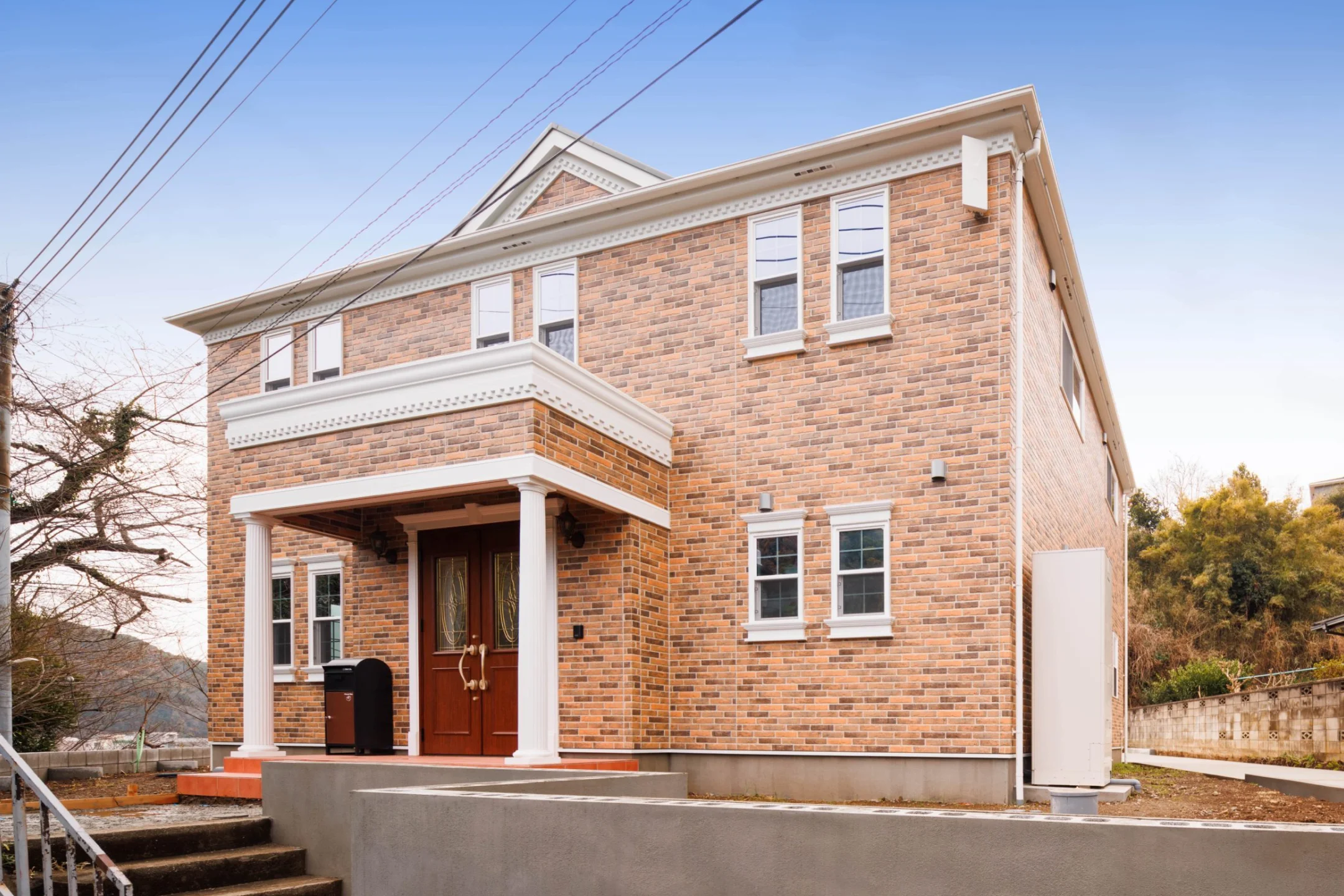 ロマンチックなエントランス