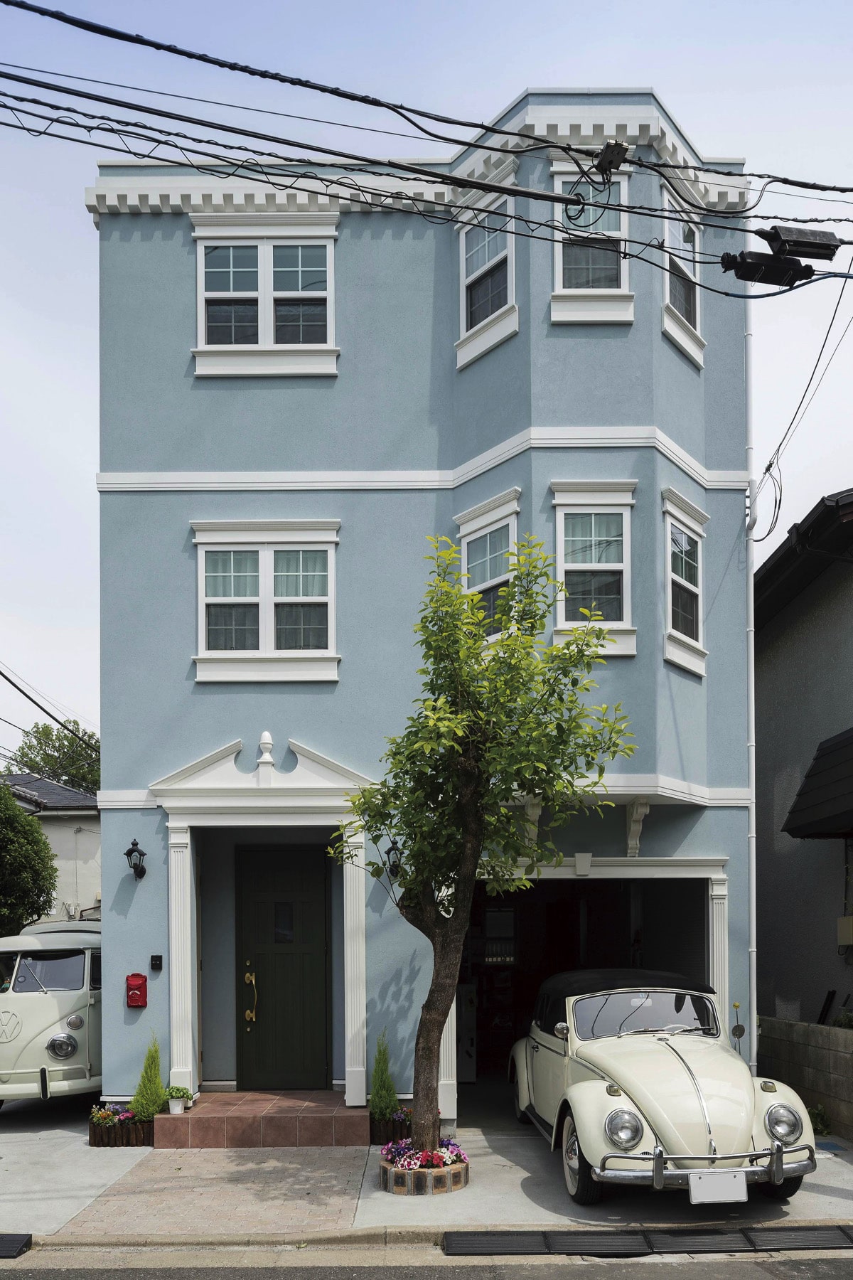 サンフランシスコで見た 憧れの外観デザインのガレージハウスを再現 ロビンスジャパン